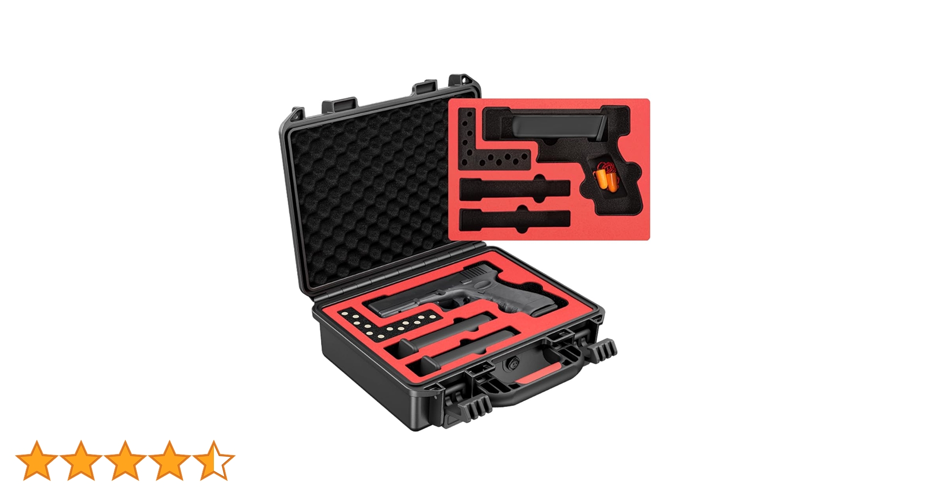 Glock 17 エアガン ハードケース付き Amazon.co.jp: Kinghardcase ハードガンケース ハンドガン